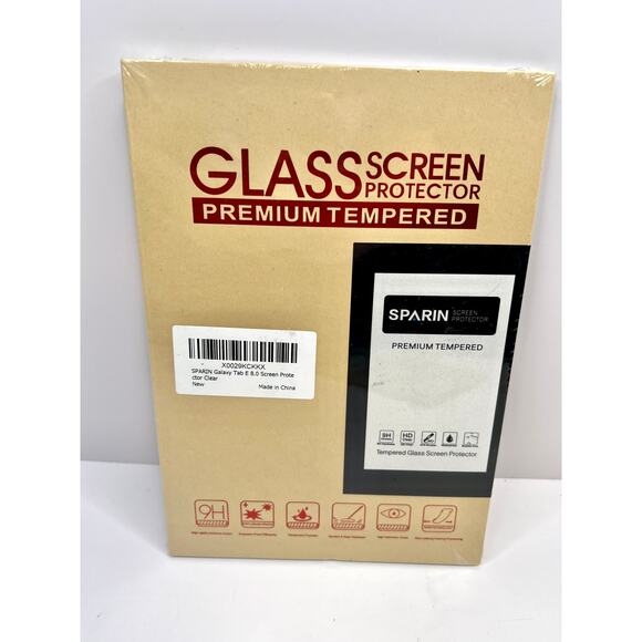 Sparin Glass Screen Protector Premium Tempered Galaxy Tablet 8.0 Screen Clear - Picture 7 of 10